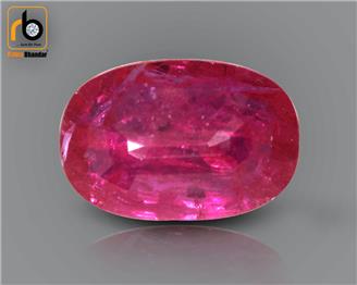 NATURAL RUBY (MANAK) (HEATED & TREATED) (MH) 1.74 CRT ( 29353 )